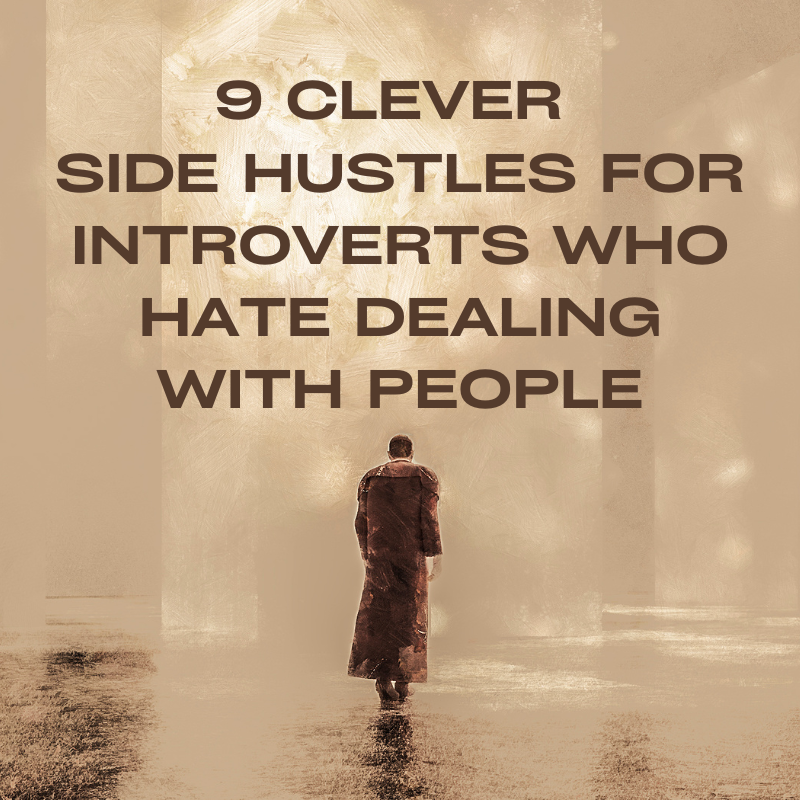 financebuzz's tweet photo. Strange but legit ways for introverts to pad their wallets!