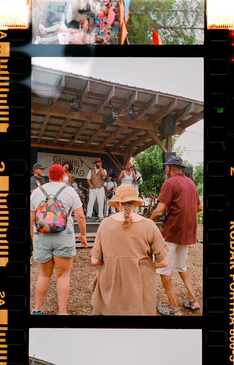 Here are a few from Juneteenth in RVA with the Leica m6 x portra 800 and 160