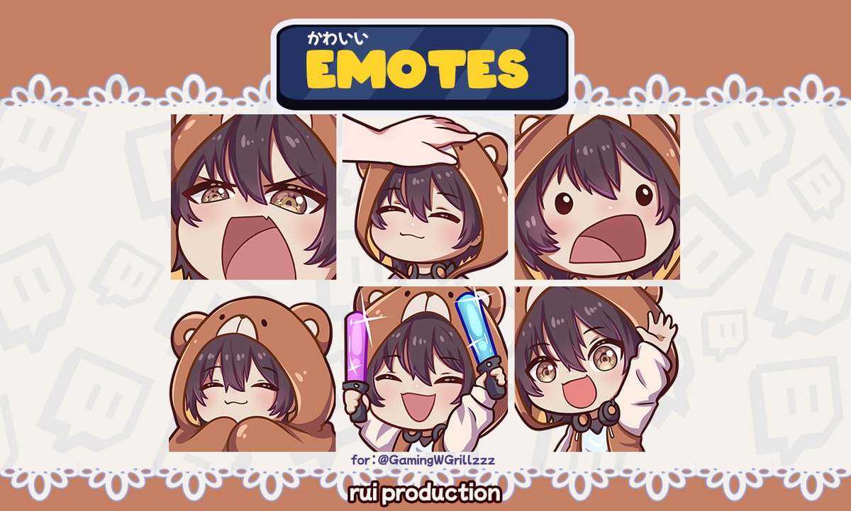 The emotes are finished!!!!!! 
Artist - ruiproduction on Fiverr