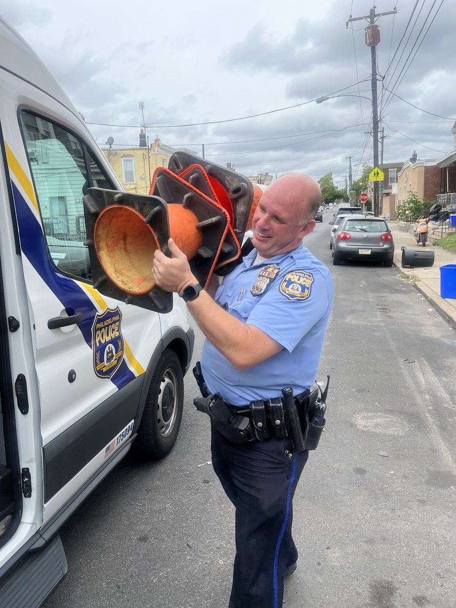 You asked, we answered. Holding parking spaces is not acceptable and once you place an item in the street to hold a space it’s trash. The 35th District will continue its commitment to the community!