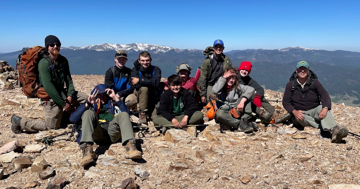 BoyScoutT50's tweet photo. Crew 612-N discovers that only at #Philmont, you can in one day...
✅ Reach the top of Baldy Mountain
✅ Pose for scenic trail photos
✅ Throw snowballs in the middle of June

https://t.co/N0esUDXivA https://t.co/aGhhF3m9hd