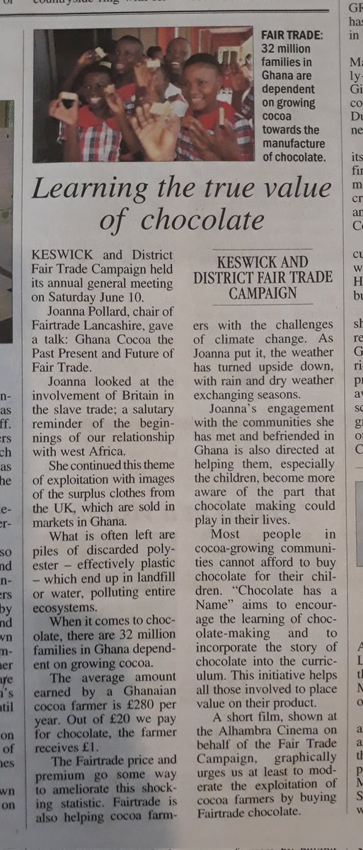 Recent AGM in @KeswickReminder  

@VisitKeswick @ACTCumbria @Ranavalona111 @FairtradeUK @NorthWestFOE @tbtlake @lakedistrictnpa