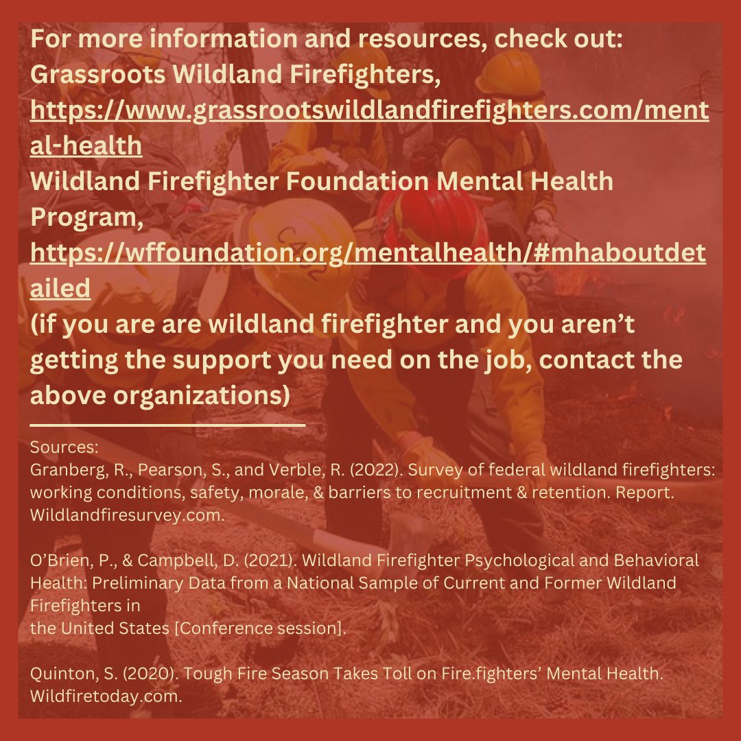 fuseefire's tweet image. We need to invest in year-round care for wildland firefighters’ physical and mental wellbeing. Shifting the paradigm from fighting against fire to working with fire and putting good fire on the ground will restore health for the land and people. Good fire is good medicine! #FUSEE