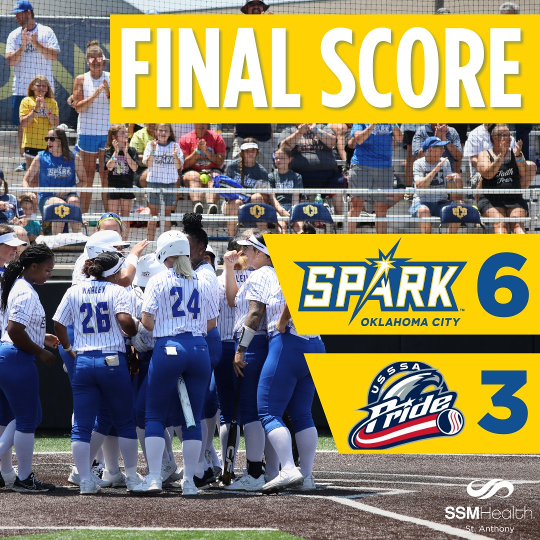 What a 𝐬𝐭𝐚𝐫𝐭 to the season in Edmond⚡️ See you soon, HOF!

#BeTheSpark