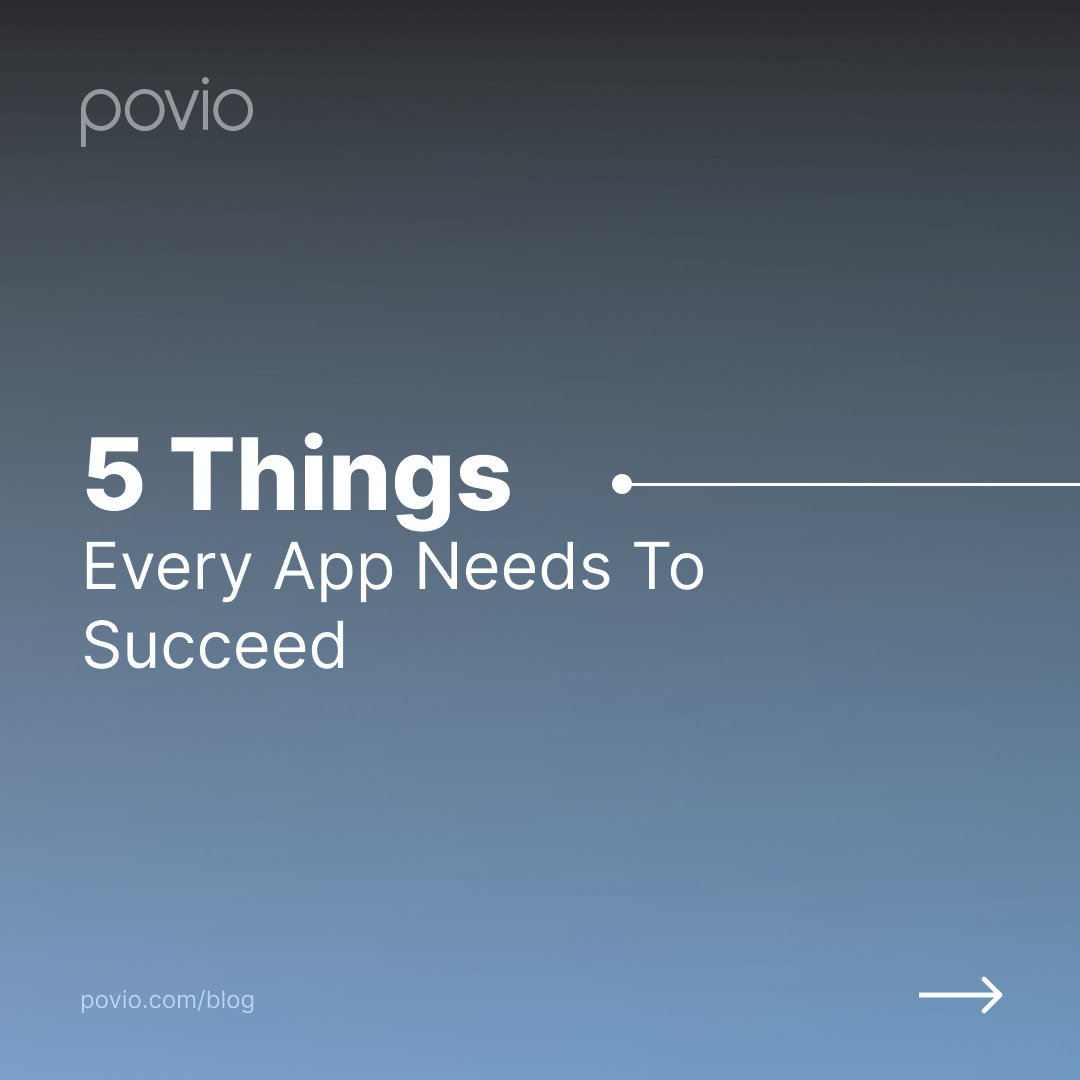 Povio's tweet image. Curious to know what it takes to make your app stand out?
Swipe through 👉to get a sneak peek at the essential elements that can transform your app’s fortunes.
Want to dive in the details? Read more ➡️ povio.com/blog/5-things-…
#povio #ITblog #app #development