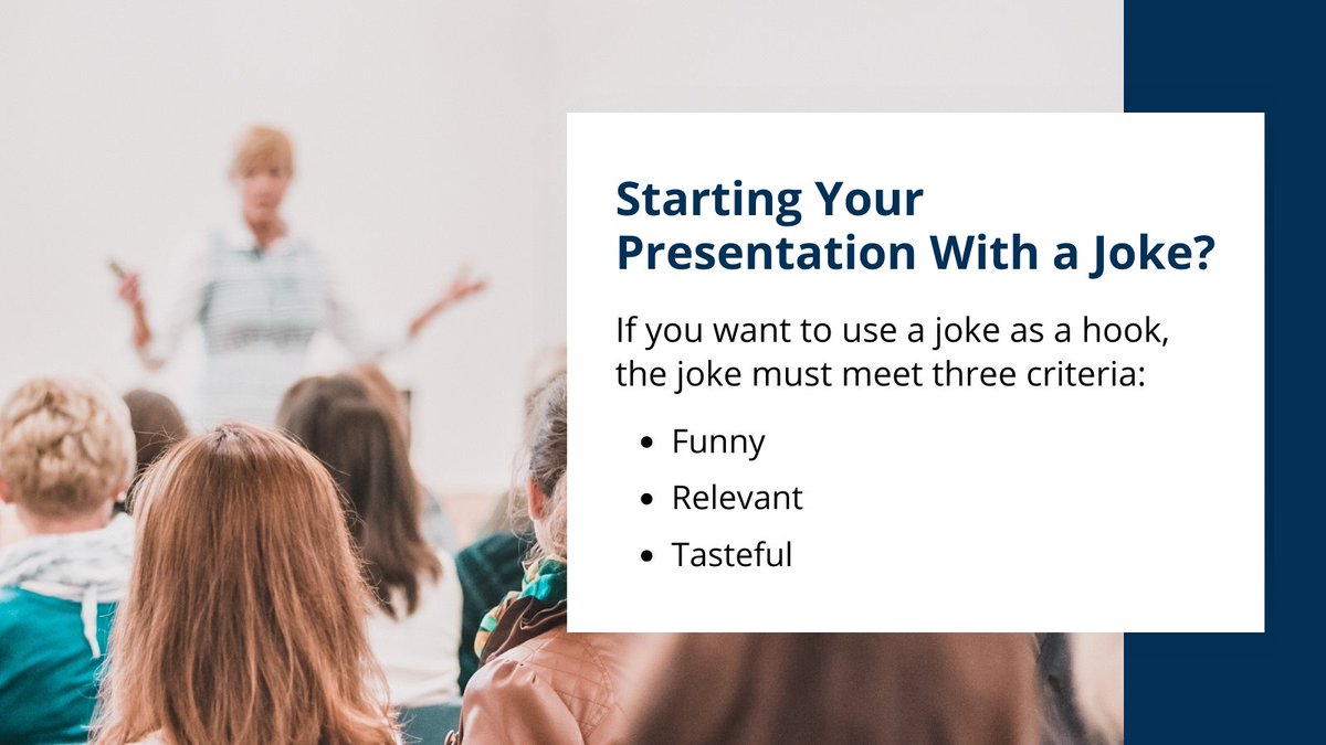 At Speechworks, we have a pretty strict policy against using jokes to begin a presentation unless the joke meets three criteria: bit.ly/3X140Ck #PublicSpeakingTips #PublicSpeakingTechniques
