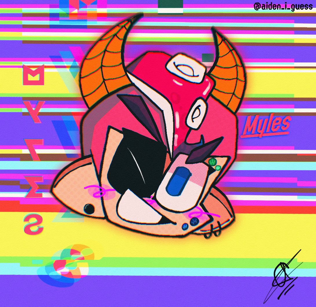 aiden_i_guess's tweet photo. #myart #ArtistOnTwitter #スプラトゥーン #MyOC #originalcharacter #EITLASMS
him‼️‼️
loving this new style ngl ^^ https://t.co/6YhnqsKaea