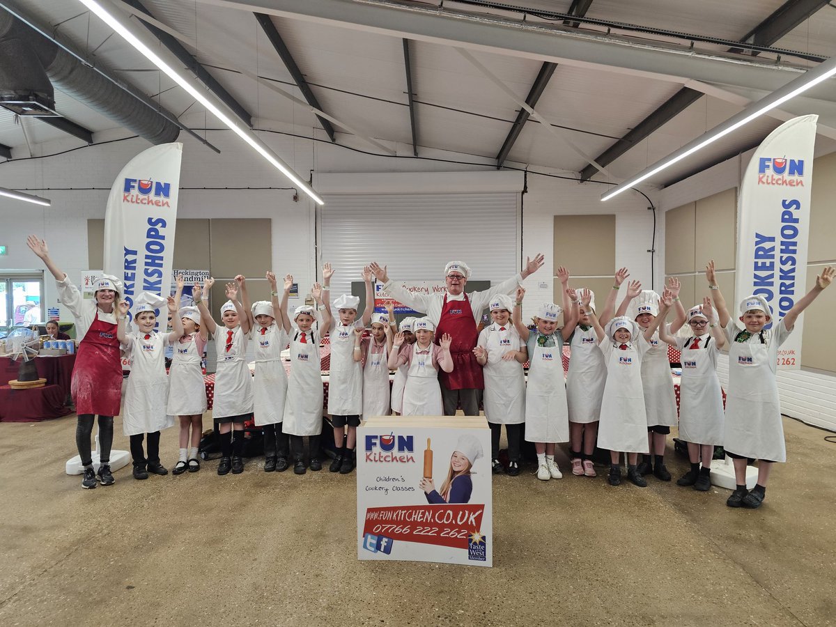 Brilliant day with some real Foodie stars @lincsshow @LASEducation cooking up a storm