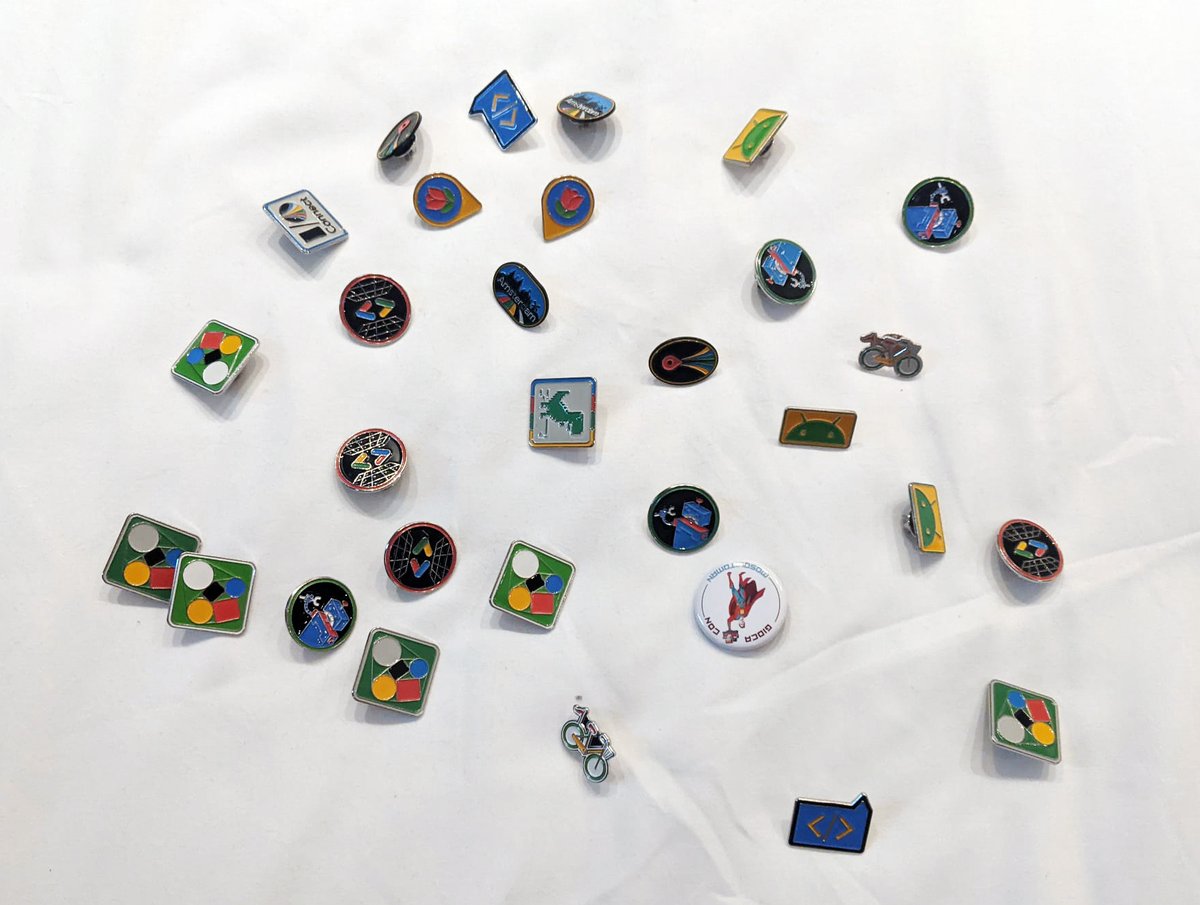 Pins! #GoogleIOConnect #GoogleDevCommunity #NeedAllThePins