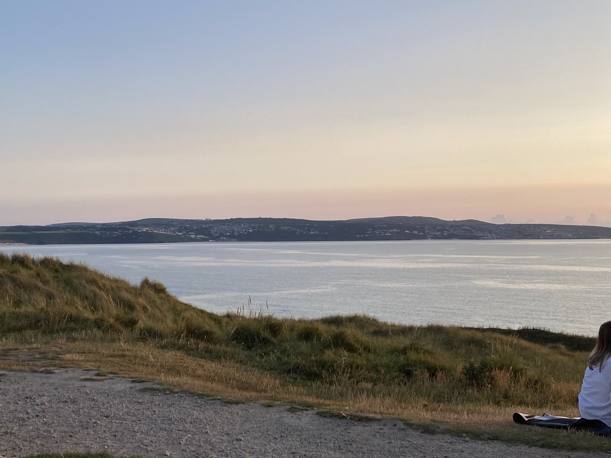 Last drop of #SummerSolstice2023 #Gwithian #GodrevyLighthouse #Cornwall