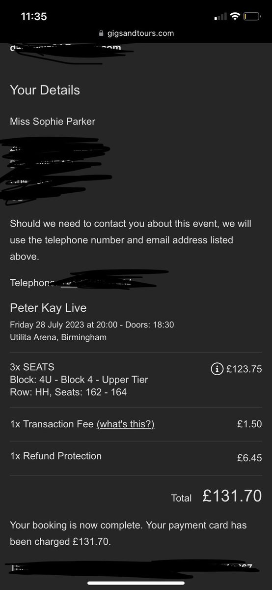 sophparkerrr's tweet photo. 3 x tickets for sale for Peter Kay in Birmingham 28th July - just wanting back what I paid @peterkay_co_uk @UtilitaArenaBHM https://t.co/ff8KkRwryh