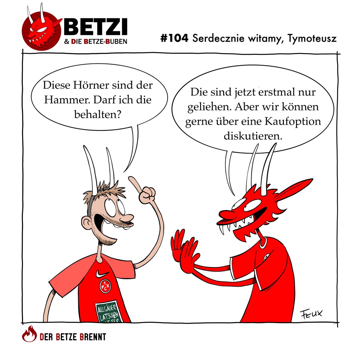 derbetzebrennt's tweet photo. Betzi &amp; Die #Betze-Buben #104: "Serdecznie witamy, Tymoteusz" https://t.co/h6iVKVcZx3