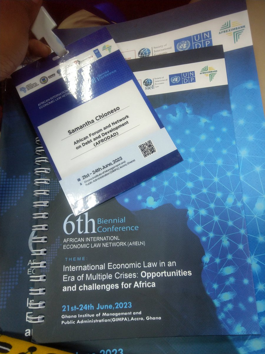 chionesoSam's tweet photo. To explore the interconnection of law and economics in an era of multiple crises. To explore legal implications of economic activities concerning Africa. To explore opportunities and challenges of international economic law for Africa! @AFRODAD2011 @af_ieln https://t.co/U6OXEkThF7