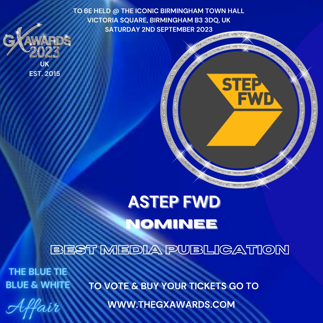 AStepFWD's tweet photo. NEWSFLASH: #AStepFWD has been nominated for Best Media Publication by The GX Awards @TheGXAwards ๐ A BIG thank you to ALL our volunteers for their continuous & selfless work โค๏ธ
The GX Awards will be held on 2nd of September in Birmingham! Vote here >> https://t.co/972rG7gexP https://t.co/hT4vIQokIJ