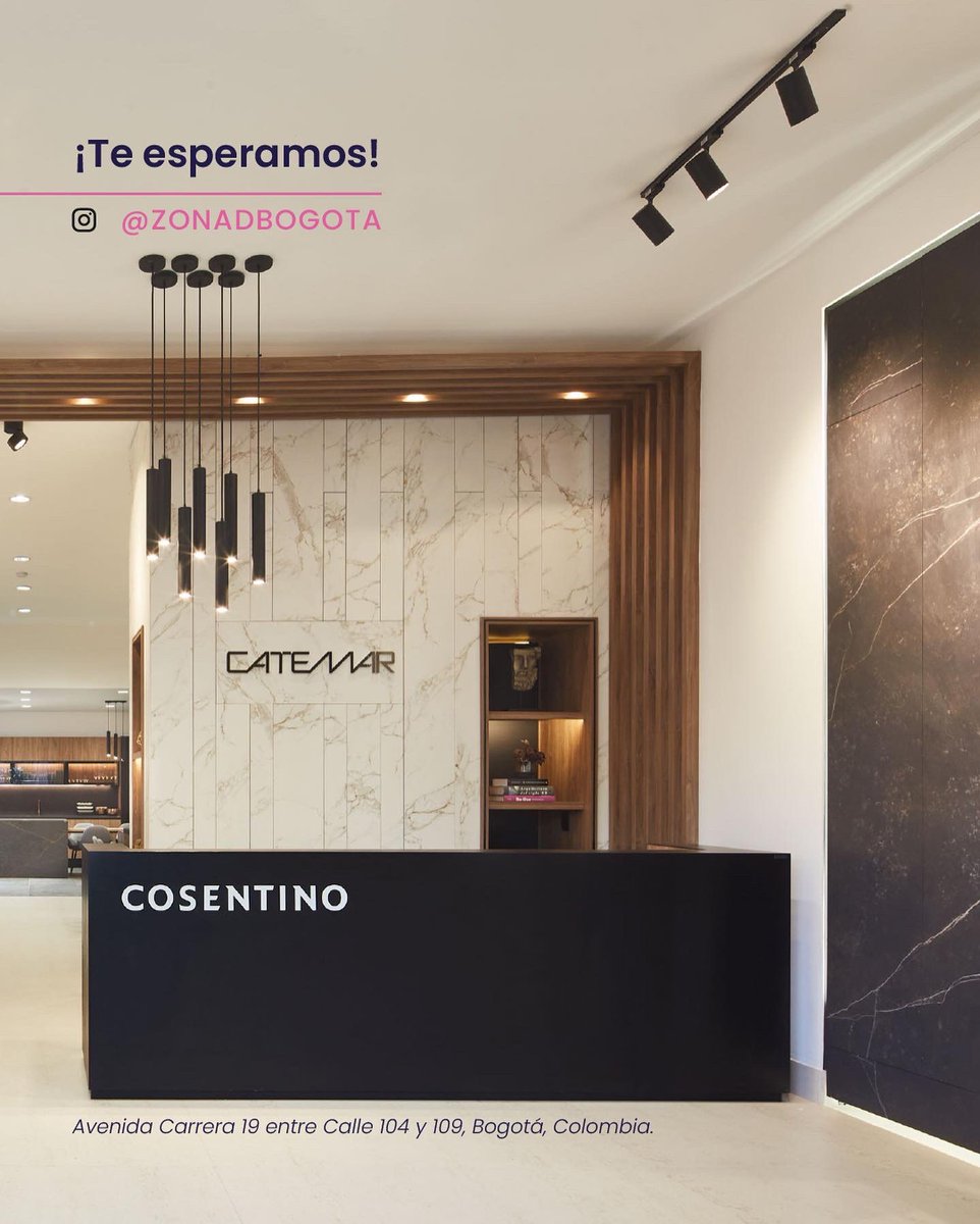 La Zona del Diseño e Interiorismo en Bogotá es un destino que debes visitar si quieres transformar la arquitectura de tus proyectos con materiales innovadores. 

@catemarcolombia es uno de los protagonistas con las marcas exclusivas de su portafolio.