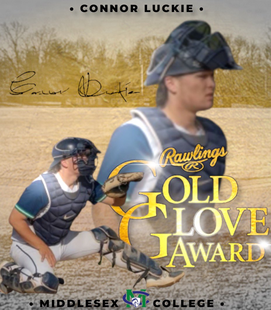 MCColtsBaseball's tweet image. Congratulations to Connor Luckie on being named the ABCA/Rawlings NJCAA DIII Gold Glove winner. Connor becomes the first player in the history of the program to be honored as a Gold Glove recipient.