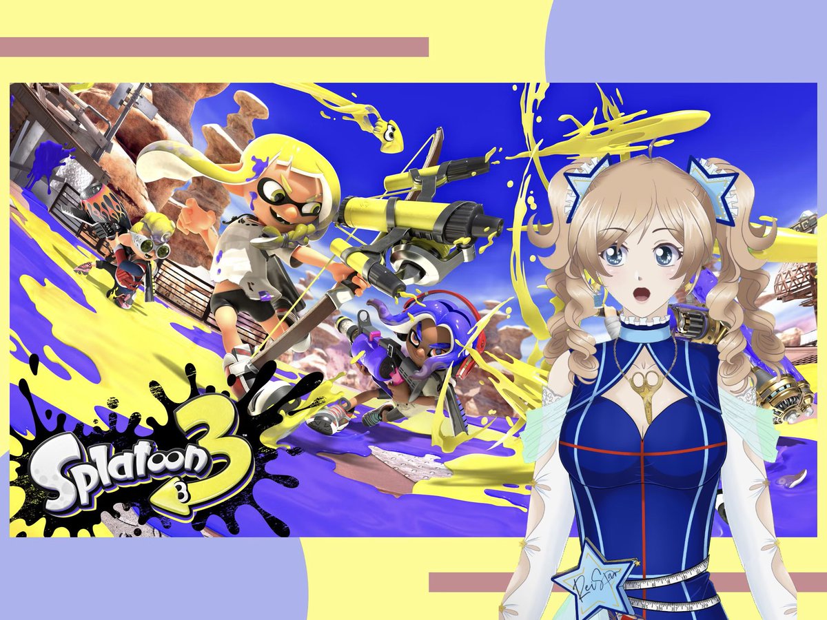 ReiStarCosplay's tweet photo. We are trying something new?! In preparation for the collab with a friend of mine, I am trying out Splatoon 3 for the first time! Hopefully it doesnโt take long to install ahah! See you at 6PM PDT/9PM EDT!
#reistar #reistarcosplay #vtuber #envtuber #splatoon3 https://t.co/fgQsUUwbbT