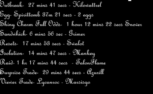 Baron__Law's tweet photo. My Shiny challenge is finished in 24 hours it took me - this amount of time to finish each fastest time @Pokemon #PokemonViolet done over on @KickStreamsLive https://t.co/66vflSkACV #Shinyhunts https://t.co/sPz9y64Bnb