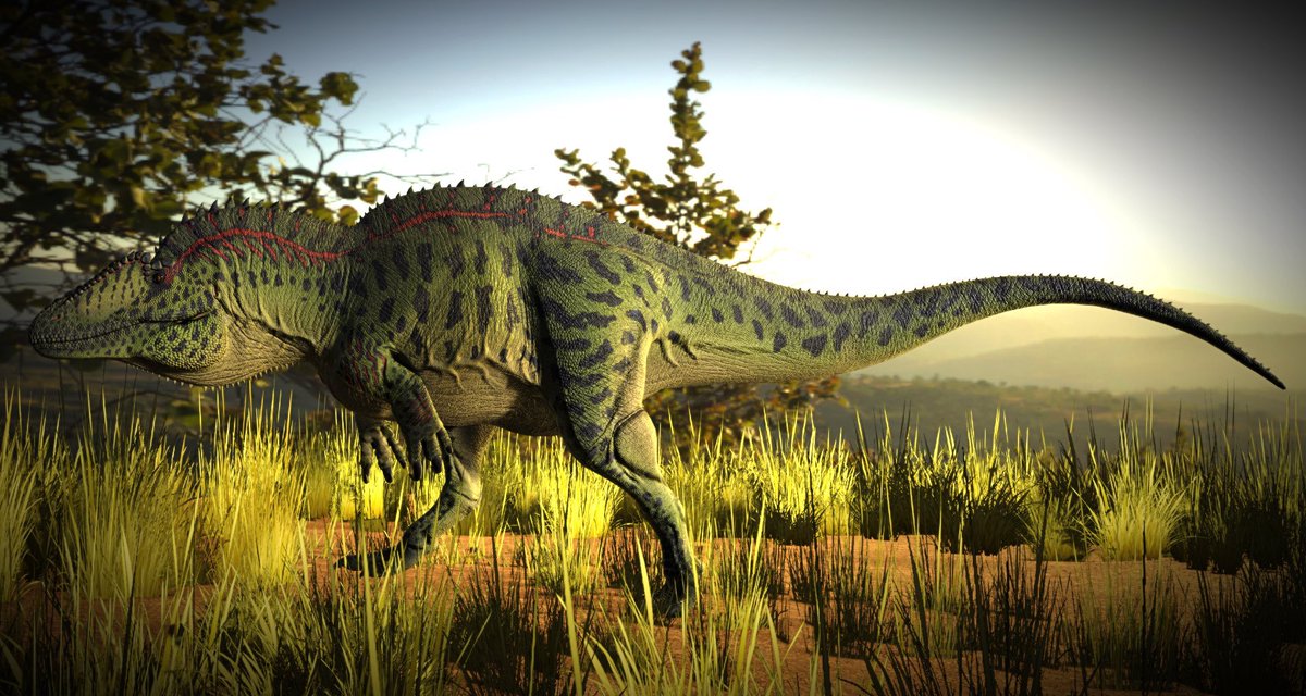 plasma_lizard's tweet photo. It’s kinda crazy how there isn’t a bad videogame Acrocanthosaurus out there, all peak designs https://t.co/BpmslQsSYD