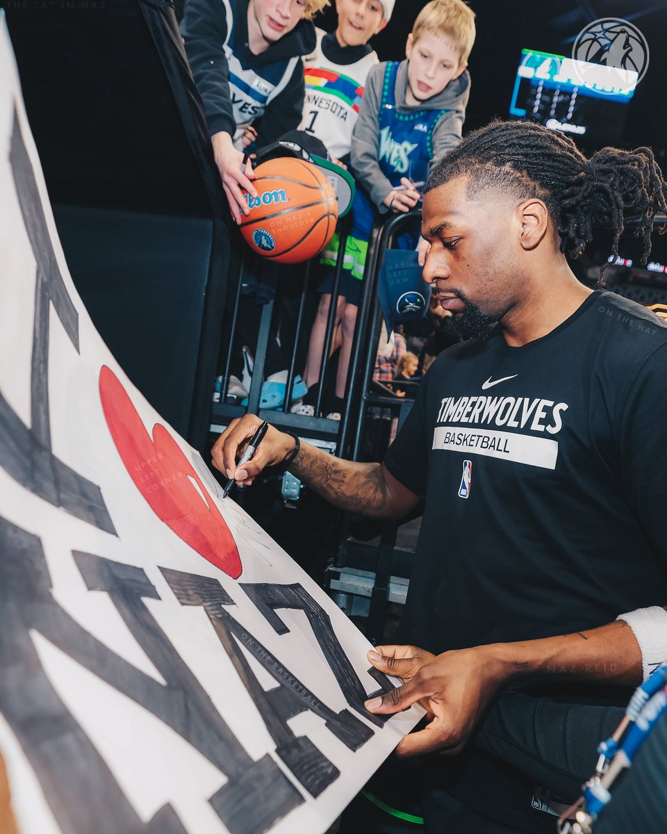 Timberwolves's tweet image. read the heart. ❤️