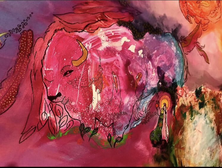 Aabii1986's tweet photo. #auction till tomorrow 

She kept herself calm but wild , like when a river looks peaceful from above , but there was enough current underneath to drag you in and drown you in her world 

#TNTNFT #NFTCommuntiy #TezosNFTs #trzosart 

1/1
10 tezos

https://t.co/sfGEicLulq https://t.co/qJPrsjXK0Z