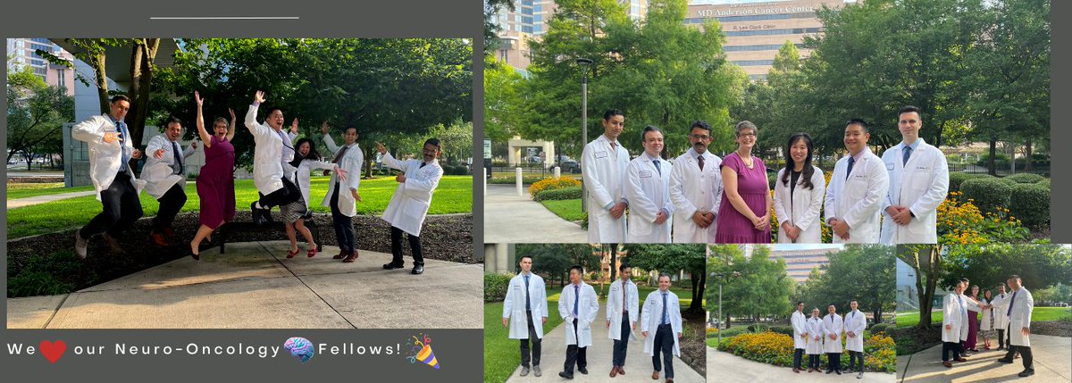 #ThankYou Andrew Rodriguez,  @anujdp, @timgregorymd, & @KengLam6 for your amazing #dedication as @MDAndersonNews #NeuroOncology #Fellows & for your #research/#efforts in helping to #endcancer. Your #excellence is part of the reason we are #1 in the #nation for #cancer #care💫🎗