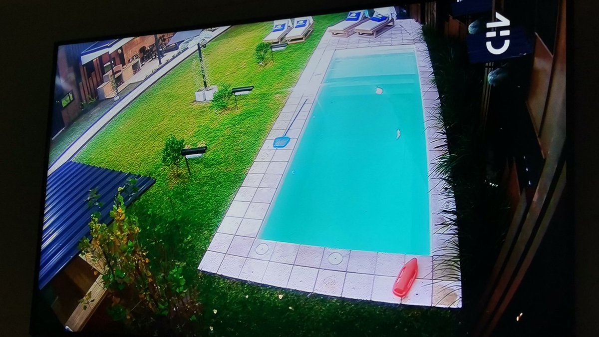 #GranHermanoChile #GranHermano #GranHermanoCHV ya conocemos la piscina,  la transmisión en vivo de #PlutoTV era 24/7 y sin #sensura, publicidad engañosa #Chile