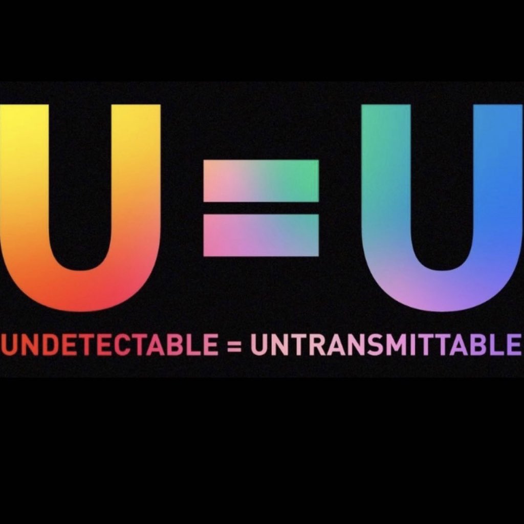 MHLondon22's tweet photo. I’m HIV+

My husband is HIV-

U=U

RT &amp; tell everyone. https://t.co/ZlIEONHIUI