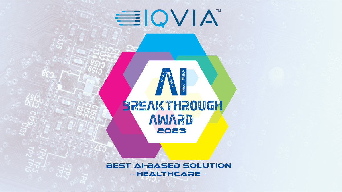 🎉 Congratulations to @IQVIA_global on winning the 'Best AI-based Solution for Healthcare' award in the AI Breakthrough Awards program! 🏆 Their breakthrough NLP technology is transforming the way patient-level social determinants of health are utilized in healthcare.