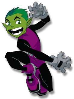 マリオ 「Mario's been hanging out with Beast Boy」|ChikoCheezのイラスト