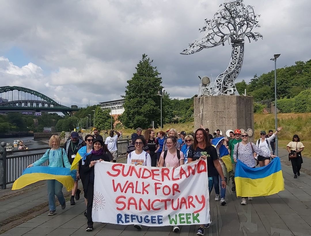 A great start to refugee week!