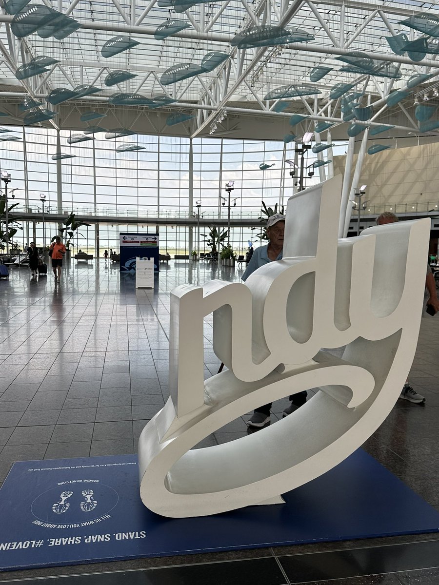 It's official. We have arrived. #nata2023 #indy #ATtwitter