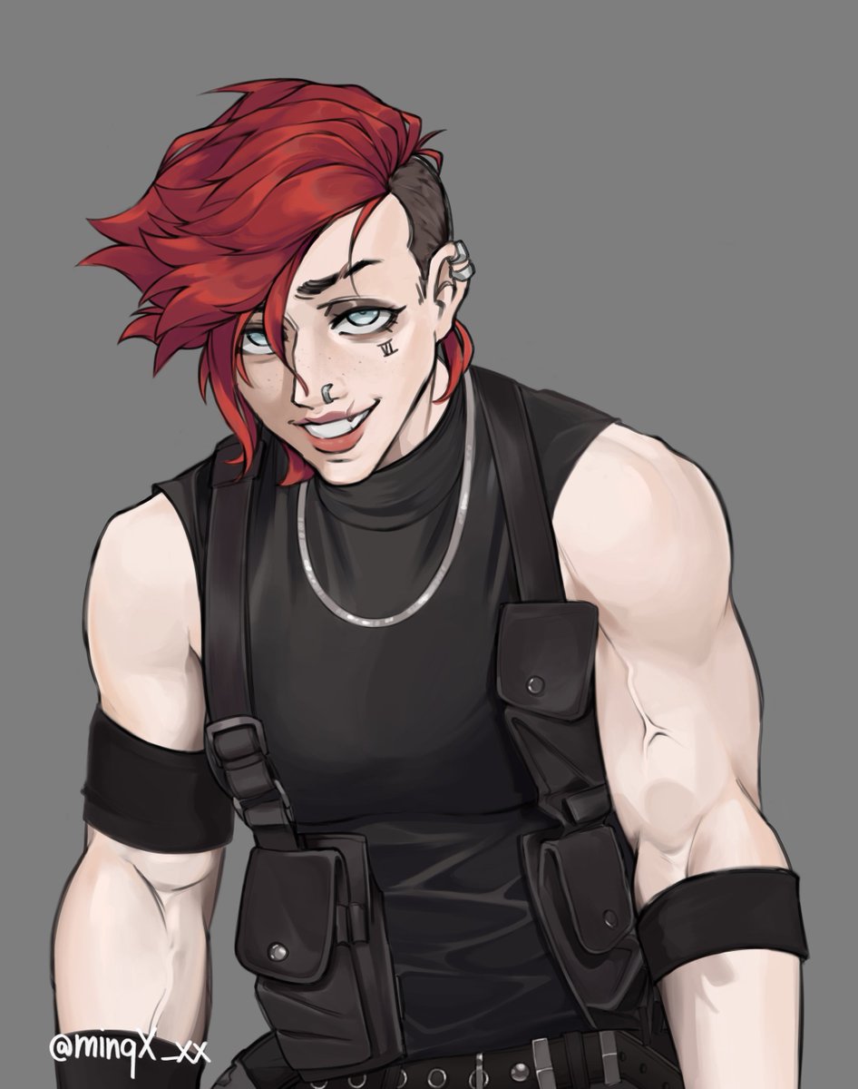 Vi redraw of an old sketch