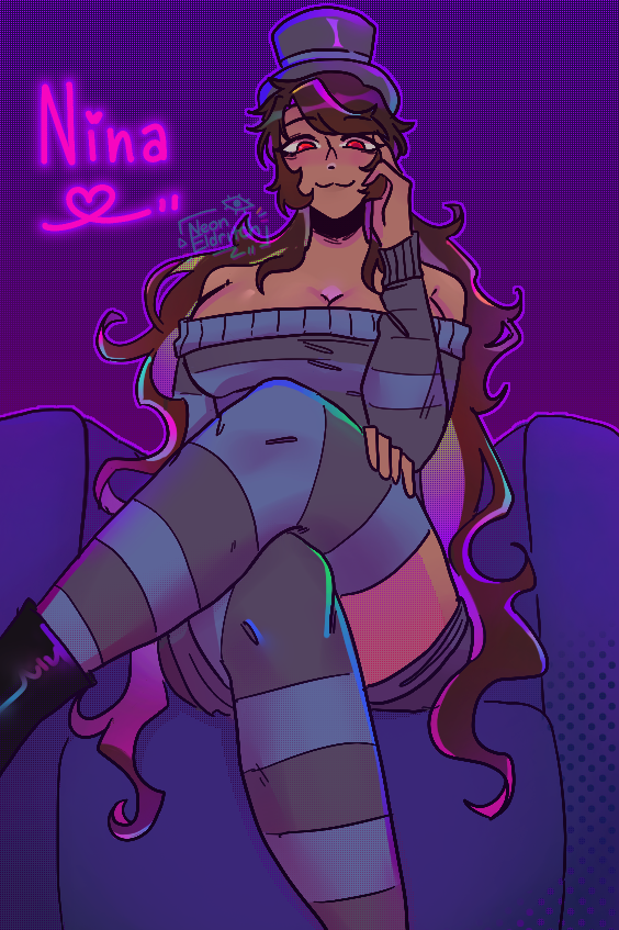 neoneldritchkyo's tweet photo. That's right, Jojo finally made some Nina content for all you Nina lovers!
Wacky shading just got even WACKIER with these halftones and a new neon pen to use! Expect to see more of these little add-ons in the near future! >u0
#thaffanart #thafnina #t9art #fanart #thafverse #art https://t.co/x1zF4uvmtt