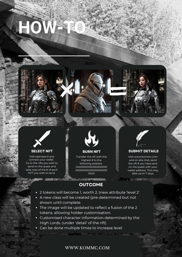 ResinOne1's tweet image. KOM Genesis quest has begun! Can't wait to see what everyone creates ;)