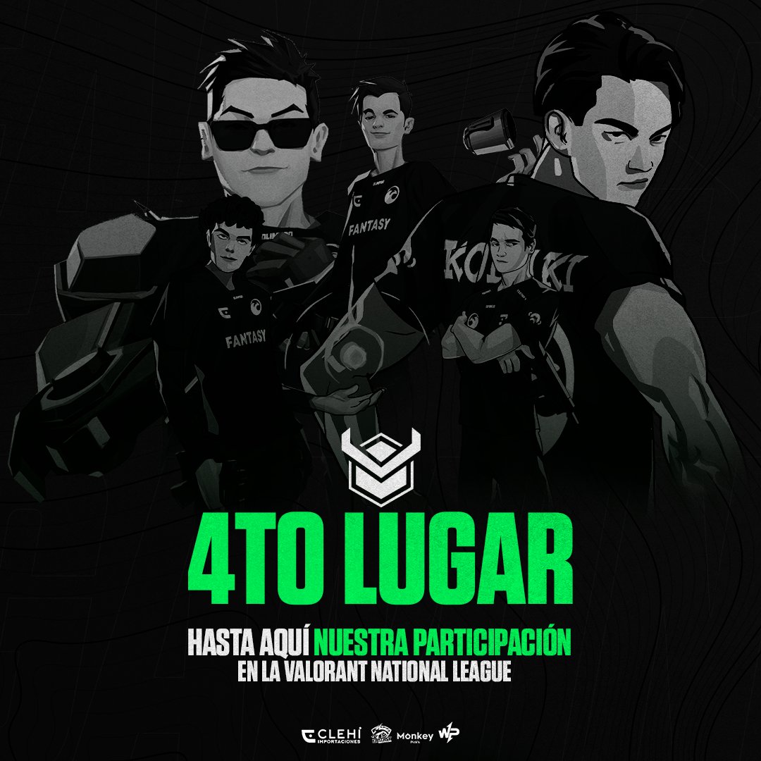 FantasyGTeam's tweet image. #VNL2023 

Lamentablemente no seguimos en competencia, agradecemos a nuestros dragones por el mérito de llegar al 4to lugar a nivel nacional y a los organizadores por tan impecable trabajo, hasta una siguiente edición!🔥

#GoFantasy #gofsy #esports #valorant