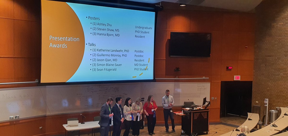 Ruth Thornton (@drruththornton) on Twitter photo Massive congratulations to <a href="/KatLandwehr/">Katherine Landwehr</a> for winning 1st prize for the best talk at #isom2023 for her presentation on establishing an infant mouse model of otitis media. A super important tool! Super proud of and happy for you! You did such a great job 😊👏 <a href="/WCVID/">WCVID</a> <a href="/telethonkids/">telethonkids</a> Massive congratulations to <a href="/KatLandwehr/">Katherine Landwehr</a> for winning 1st prize for the best talk at #isom2023 for her presentation on establishing an infant mouse model of otitis media. A super important tool! Super proud of and happy for you! You did such a great job 😊👏 <a href="/WCVID/">WCVID</a> <a href="/telethonkids/">telethonkids</a>