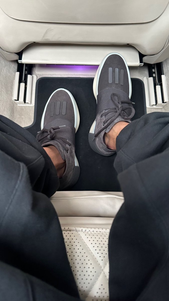 fear of god basketball sneaker on feet