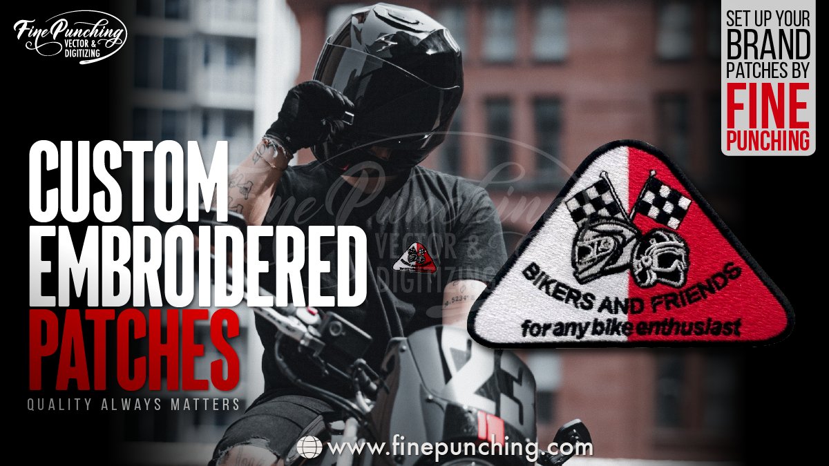 fine_punching's tweet photo. 🏍️ Show off your biking spirit with pride. Attach our high-quality #embroidered #patches to your jackets, vests, backpacks, or riding gear, and make a statement wherever you go.
🌐 https://t.co/fkggAcrE44
☎️ +1 716 406 4433
#finepunching #patches #embroiderypatches #mhhsbd https://t.co/F80ADUjDtf
