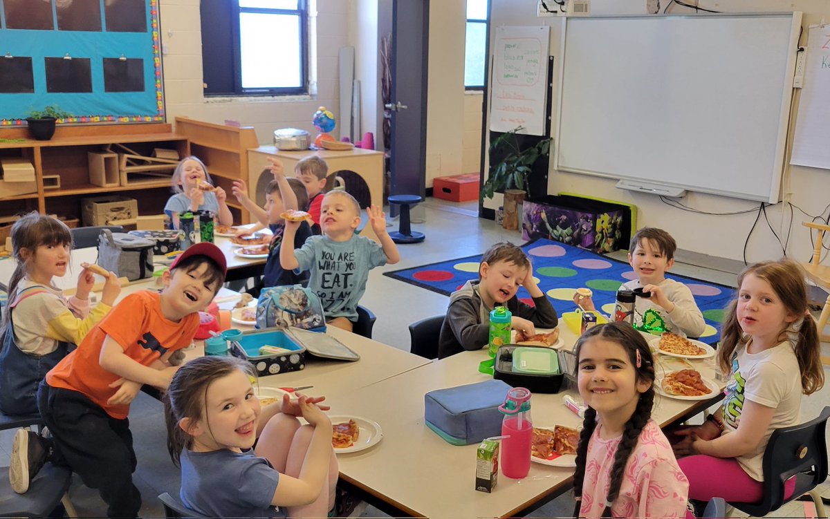 Pizza 🍕 Party was a hit!