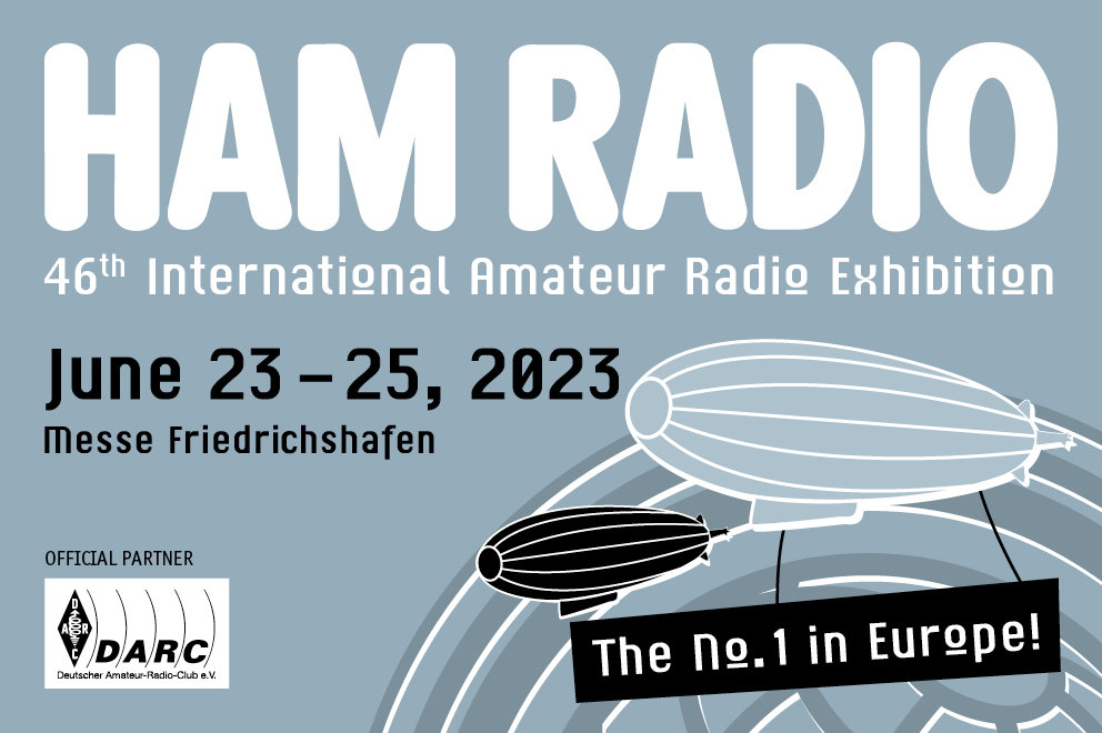 #HAMRADIO Friedrichshafen, 23.6. - 25.6.
hamradio-friedrichshafen.com