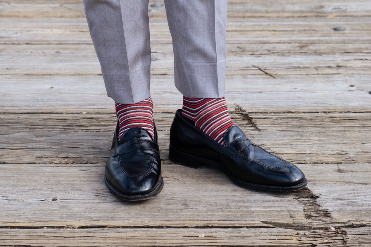 Sunday stripes. dapperclassics.com/collections/ne… #dapperclassics #dapper #madeinusa #menswear #socks #style #sundaybest