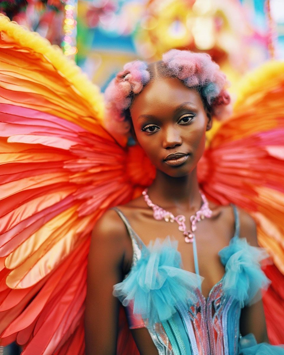 I’ve been creating fairies!!! I feel so amazingly powerful to be in a place in life where I can create to to levels I’ve only dreamt!! @mokeshii #mokeshii #pride #PrideMonth #melaninmagic #fairies