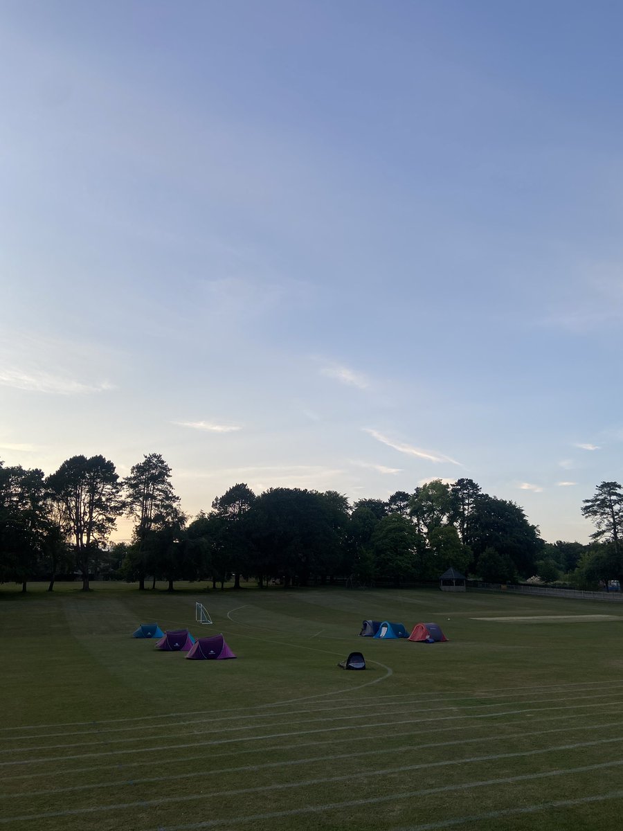 To celebrate #NationalBoardingWeek #MonktonYear8 are camping out! ⛺️ #MonktonHatton #iloveboarding @BSAboarding