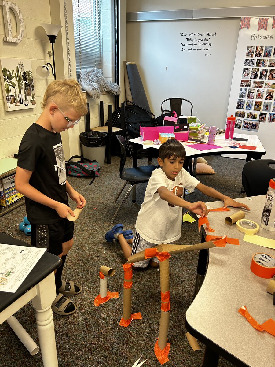 TurnerKimberly5's tweet photo. Summer School Marble Runs @ShoalCreekStars #LPSsummer2023 https://t.co/Y8j8tfg21t