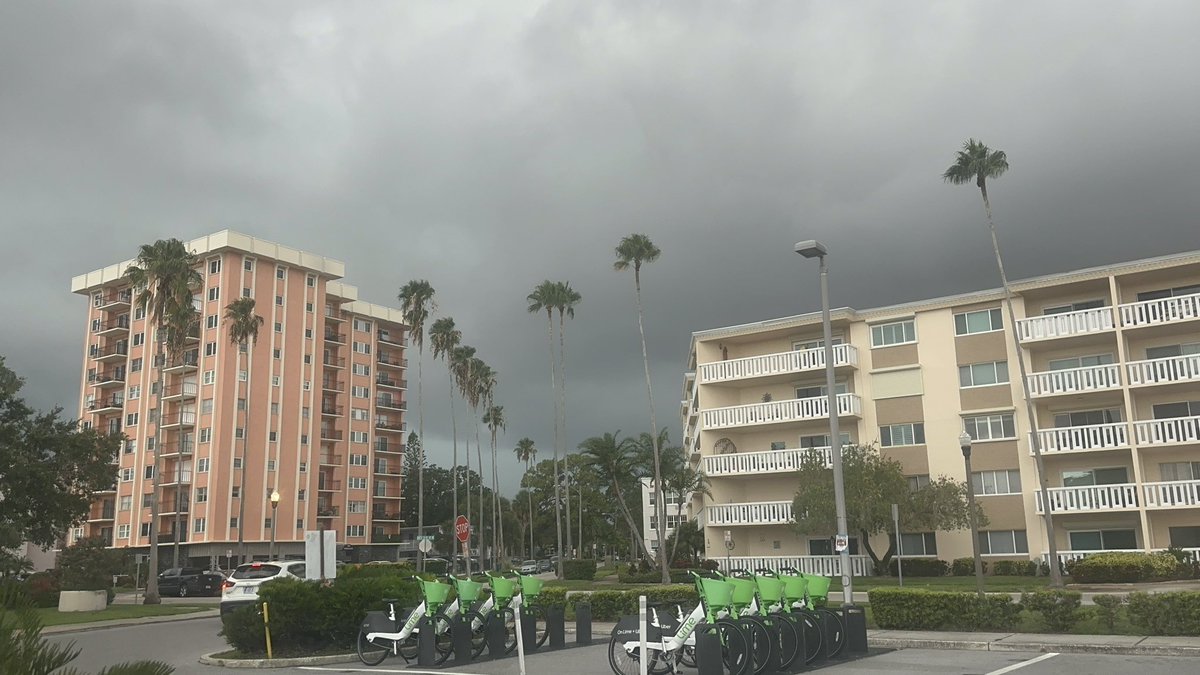 Heavy storms continue over Tampa Bay