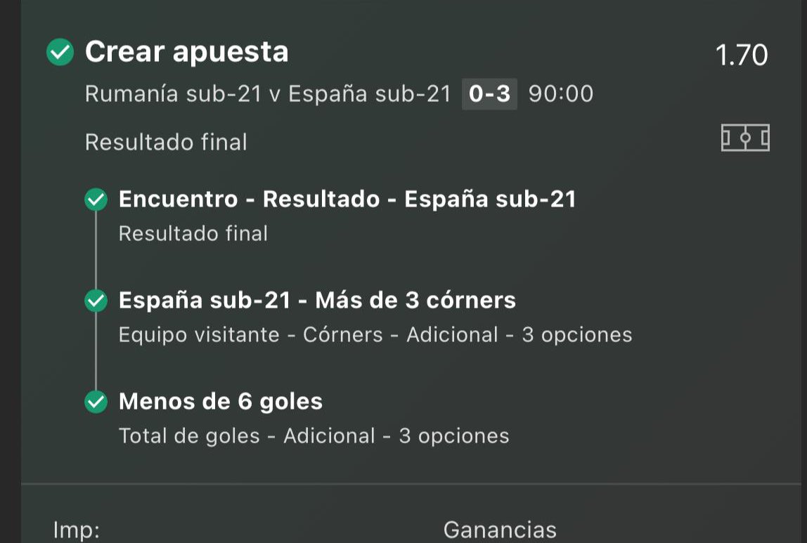 terceraapuestas's tweet photo. Vamos!!! Llegó el 11° acierto consecutivo ✅ salió muy fácil este crear apuesta 😄 y estoy muy contento por vosotros, equipo 🤝😉

Mi canal👉🏽https://t.co/RNnCUFCaod👈🏽 https://t.co/556KB3uJPY