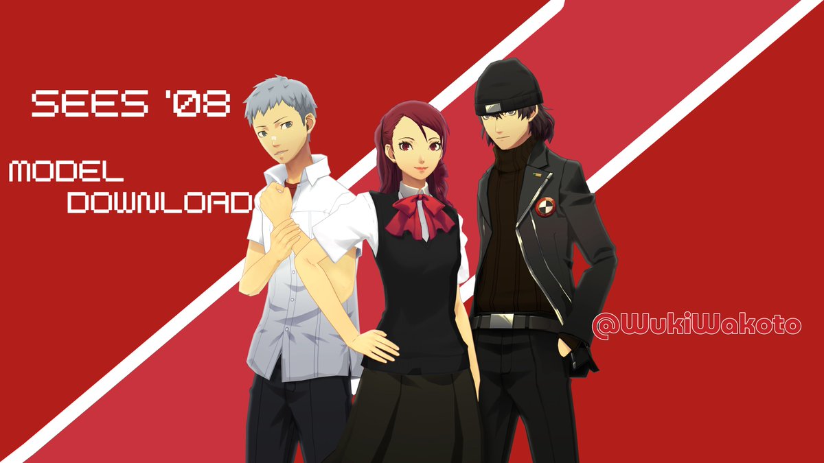 Finally finished them, hope y'all enjoy. Model download is below. As well, ofc, if there's any bugs, lmk

#PERSONA #ペルソナ #Persona3 #ペルソナ3 #ShinjiroAragaki #AkihikoSanada #MitsuruKirijo