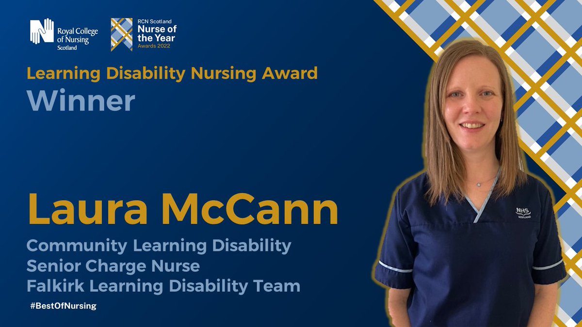 RCN Scotland (@rcnscot) on Twitter photo RCN Scotland is proud to announce Laura McCann, Community Learning Disability Senior Charge Nurse with the Falkirk Learning Disability Team <a href="/NHSForthValley/">NHS Forth Valley</a>, as the winner of the learning disability nursing award #BestOfNursing
rcn.org.uk/scotland/Get-i… RCN Scotland is proud to announce Laura McCann, Community Learning Disability Senior Charge Nurse with the Falkirk Learning Disability Team <a href="/NHSForthValley/">NHS Forth Valley</a>, as the winner of the learning disability nursing award #BestOfNursing
rcn.org.uk/scotland/Get-i…