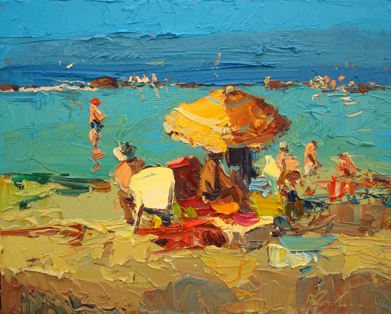 L’estate è essenziale e costringe ogni anima alla felicità.
(André Gide)
Painter: Agostino Veroni - Al mare d'estate
#art  #estate2023 #painter 

Buona estate a tutti...un abbraccio. <3